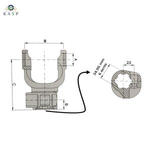MACHOIRE Rapide Croisillon 22×54